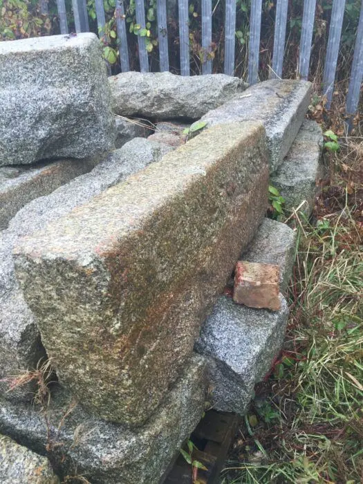 Kerb granite large Dublin square