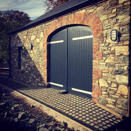 1. cobble entrance