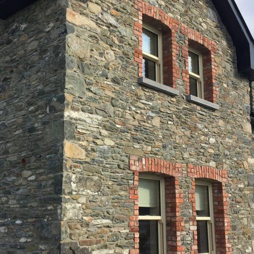 8. Salvage limestone house
